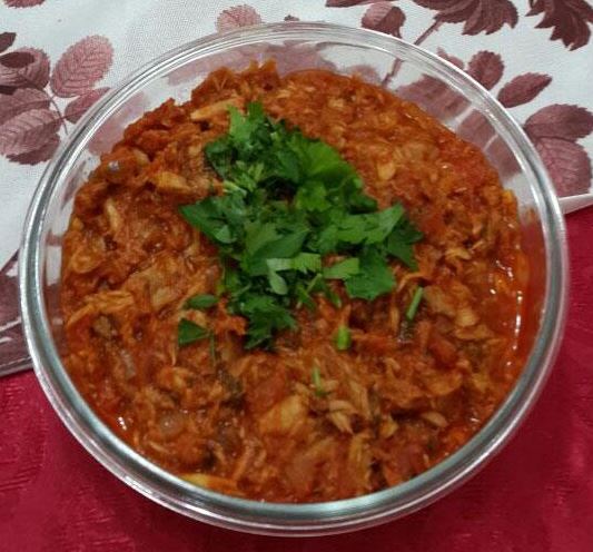 סלט טונה בסגנון חריימה