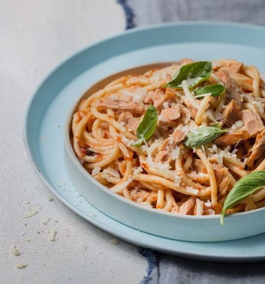 ספגטי עם טונה