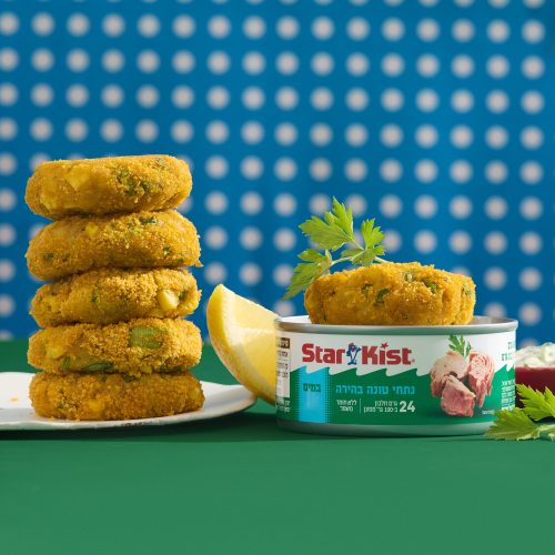 קציצות טונה בציפוי פריך