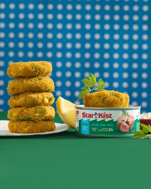 קציצות טונה בציפוי פריך