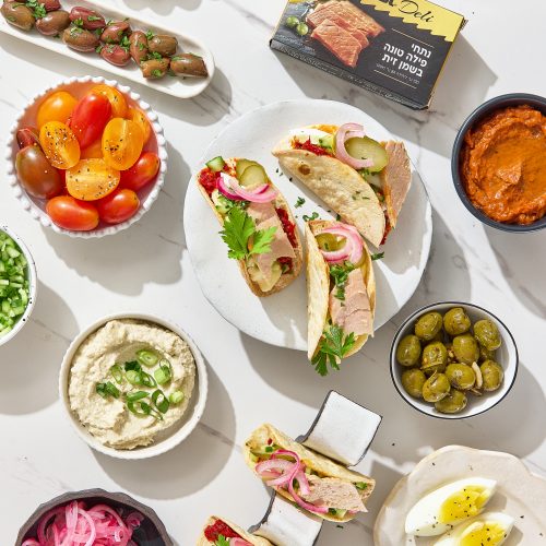 מיני טאקו טונה ביס עם סטארקיסט Deli