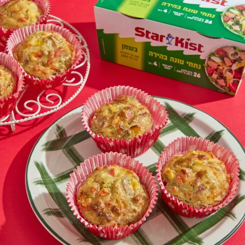 מאפינס טונה ותירס