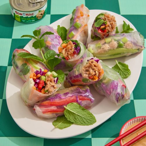 ספרינג רולס עם טונה